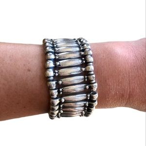 Boho Silver Bracelet